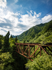 退役の鉄橋