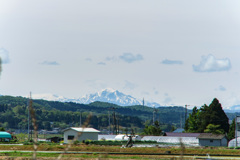 自宅から（越後駒ヶ岳）