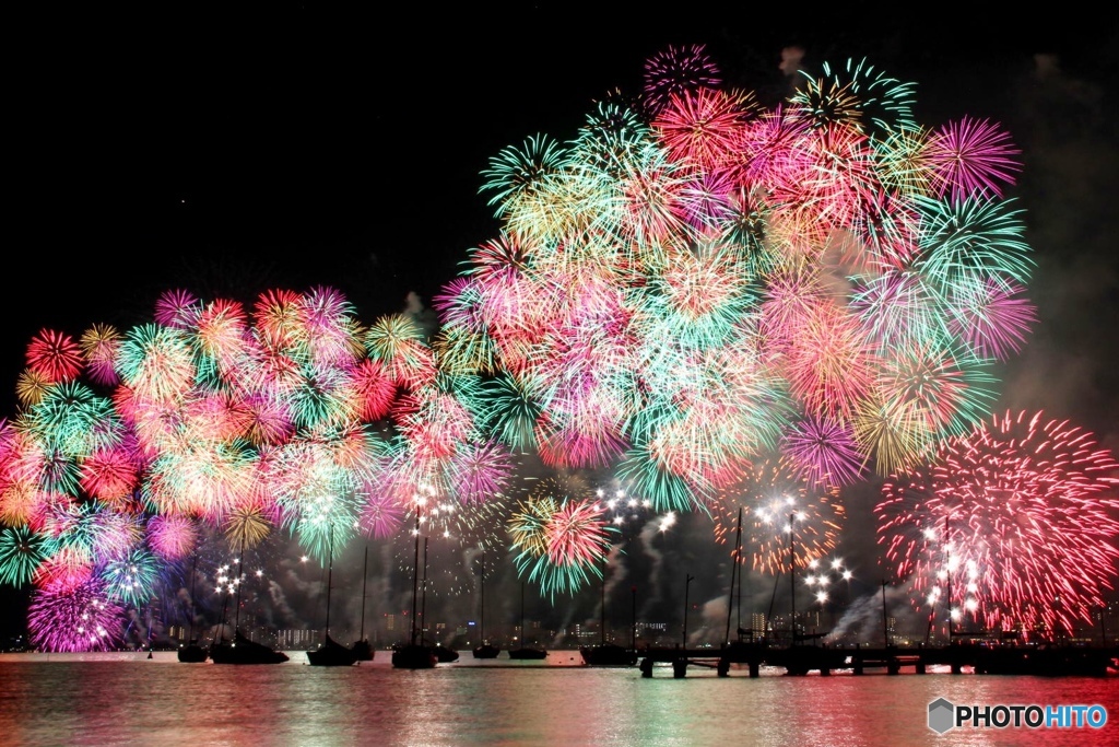 琵琶湖花火大会  ⑥