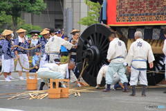 祇園祭辻回し