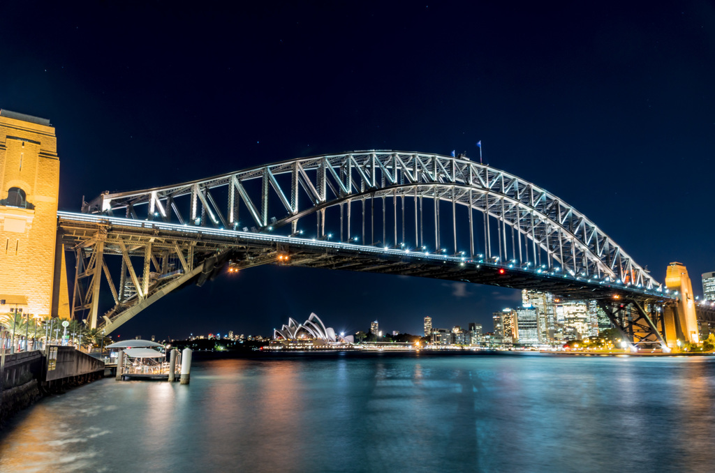 Sydney Harbour Bridge - Night Life 2