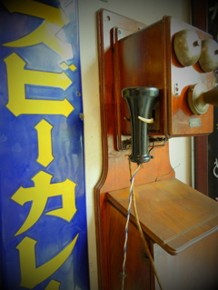 レトロな電話機