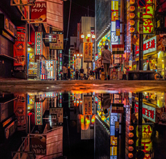 水たまりの街　７