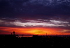 梅雨のsunset