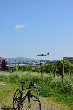 休日の猪名川サイクリングその１