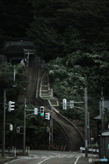 漁師町の神社