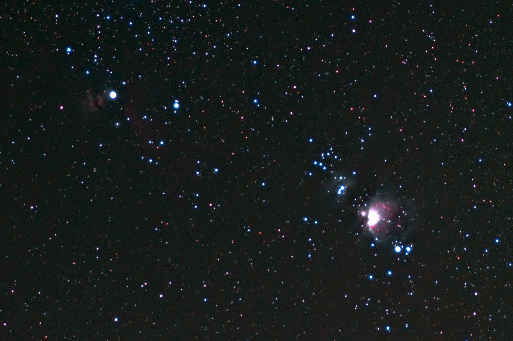 ISO51200でオリオン大星雲（再々処理）