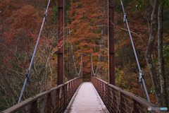 三頭大滝の滝見橋
