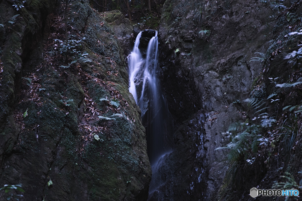 黒山三滝の天狗滝