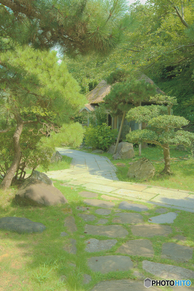 良寛記念館にて