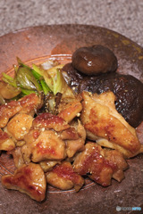 鶏の鍬焼き