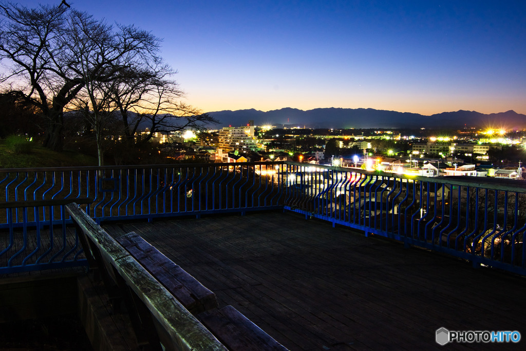 稲荷山公園展望台