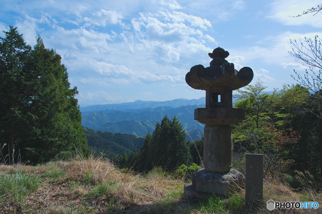 高山不動茶屋跡地