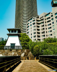 石垣のある風景