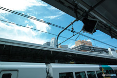 新宿駅にて