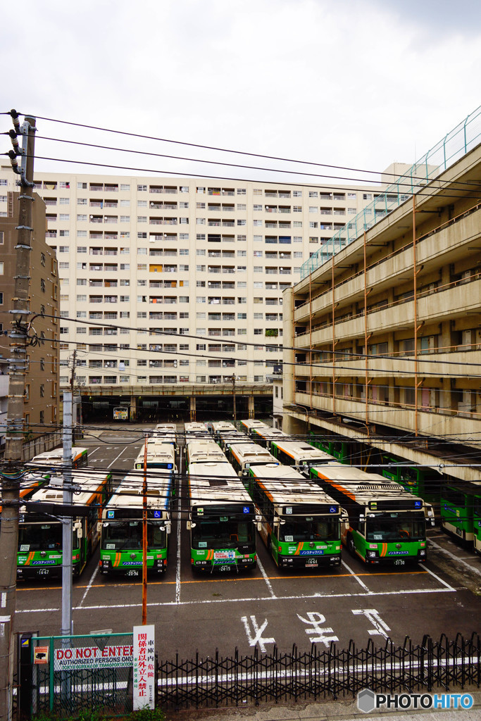 都営バスの車庫