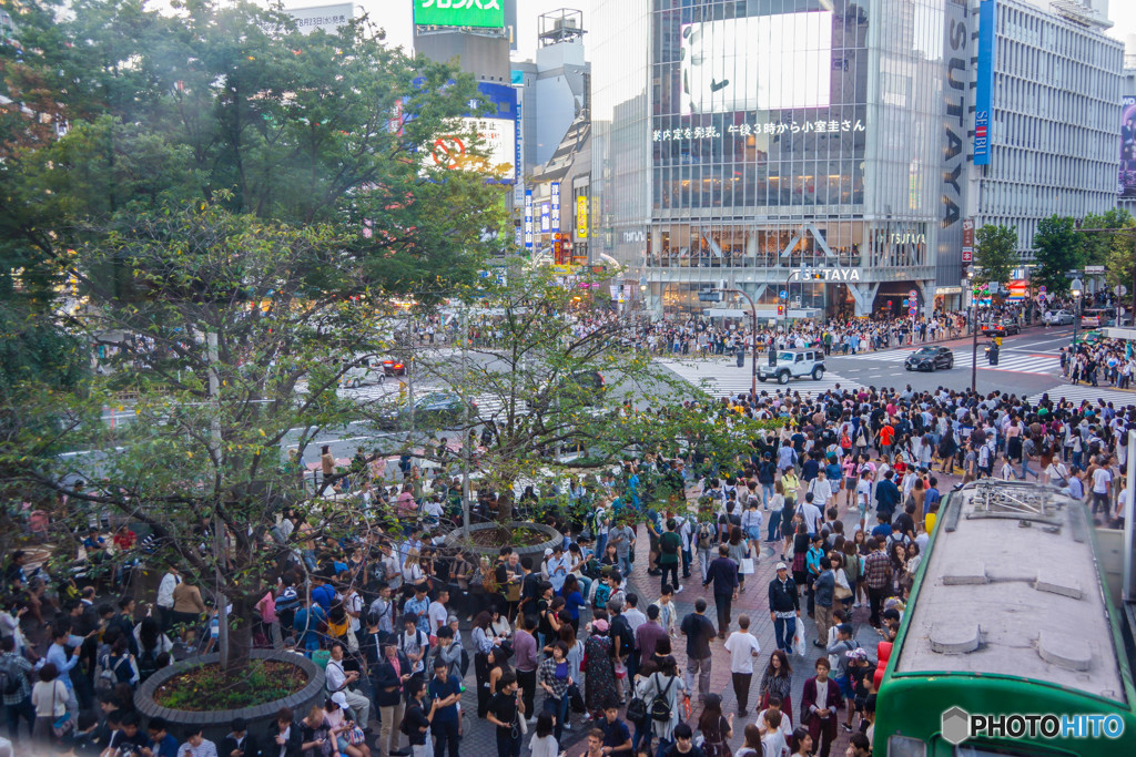 渋谷・ハチ公前広場