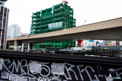 街を汚す落書き