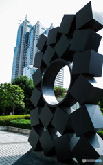 都庁内オブジェ