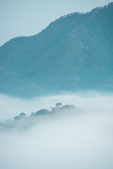 竹田城～東山ブルー～