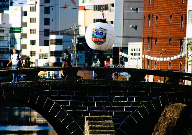ポケモンGOと眼鏡橋 