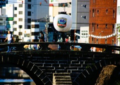 ポケモンGOと眼鏡橋 