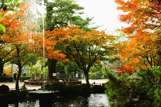 日本最古の装飾噴水