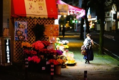 花屋のある街角