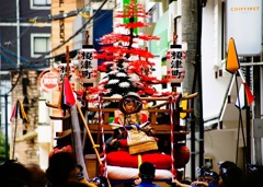 榎津町 川船 人数揃い