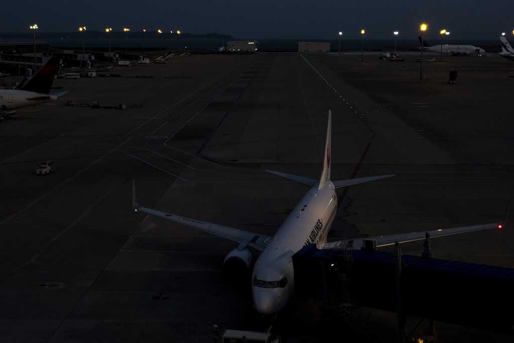 夕暮れのセントレア