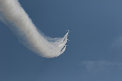 静浜基地　航空祭　ブルーインパルス　予行