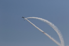 静浜基地　航空祭　ブルーインパルス　予行