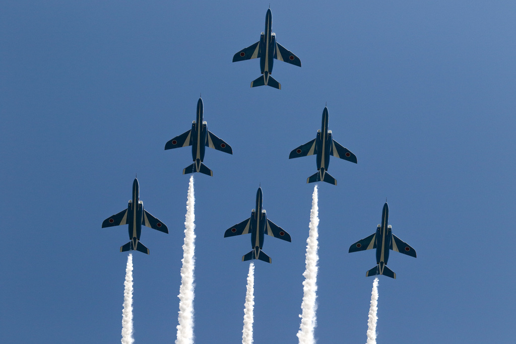 静浜基地　航空祭　ブルーインパルス　予行