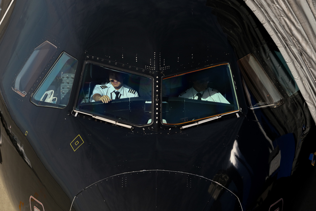 駐機