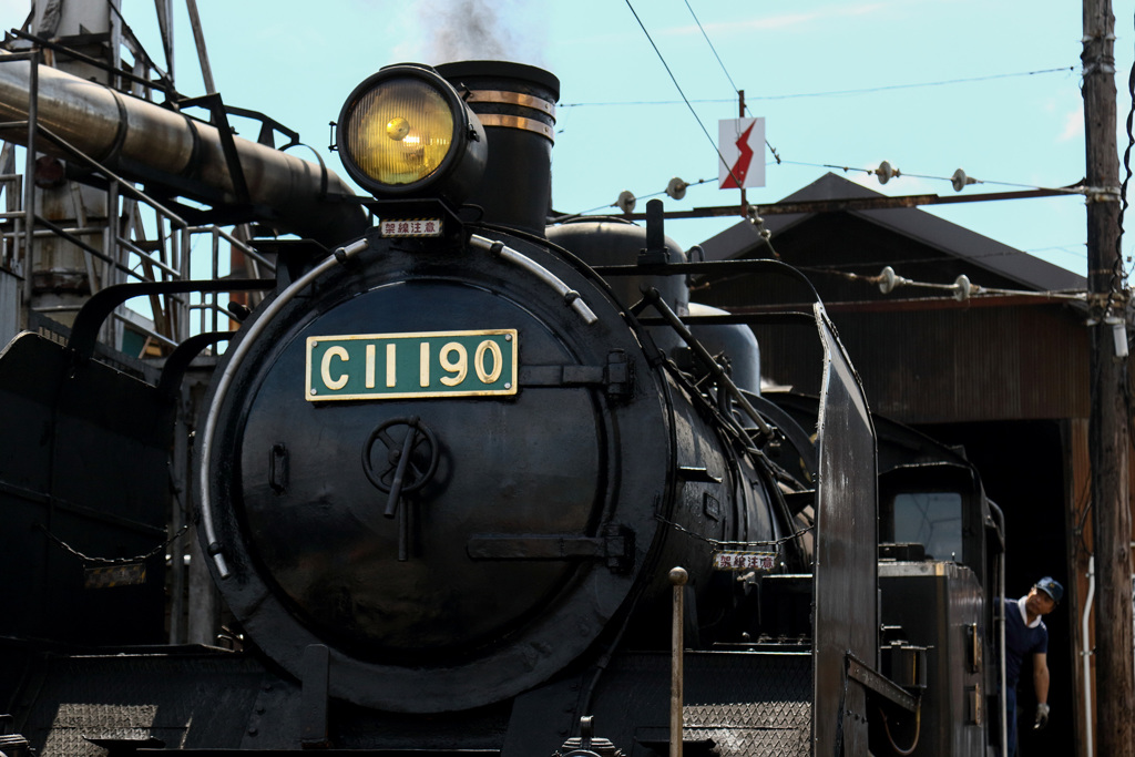 大井川鐵道　新金谷駅整備場