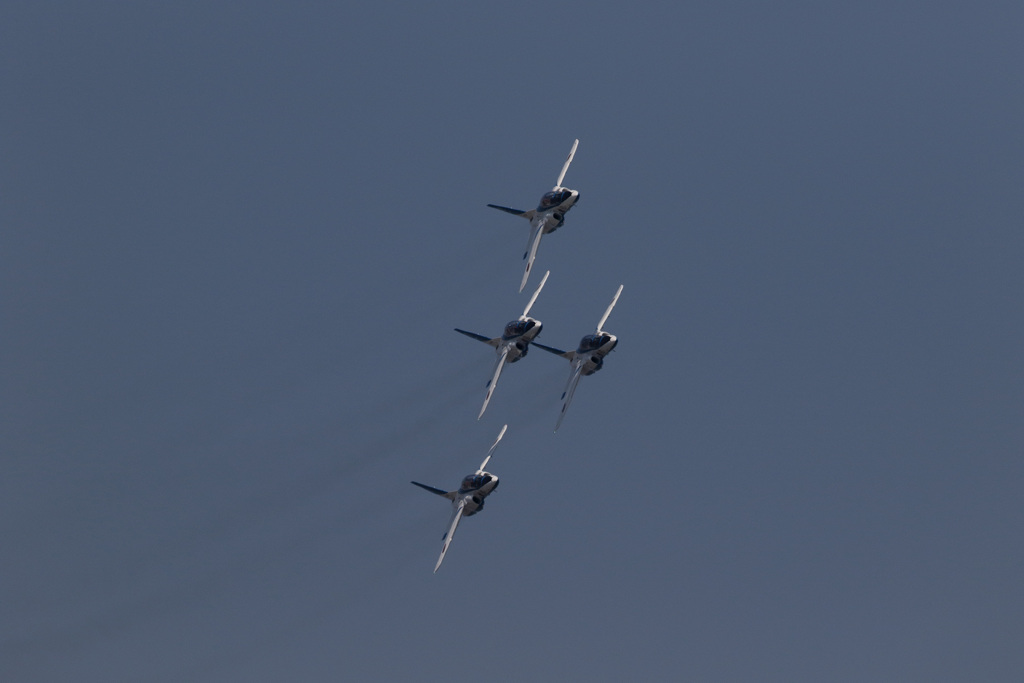 静浜基地　航空祭　ブルーインパルス　予行
