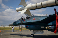 浜松基地でレンズのテスト