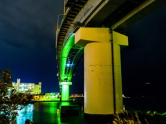 沖縄 泊大橋