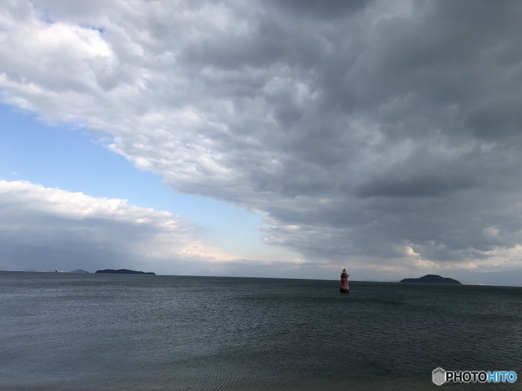 今日は風が強い