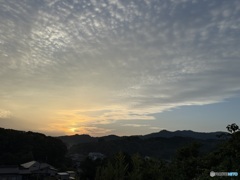 肌寒い秋の空