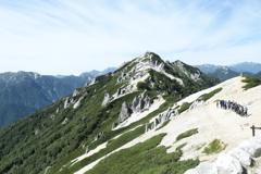 夏の燕岳