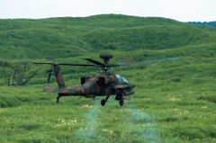 総火演2015　AH-64アパッチ