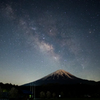 富士山と天の川2017