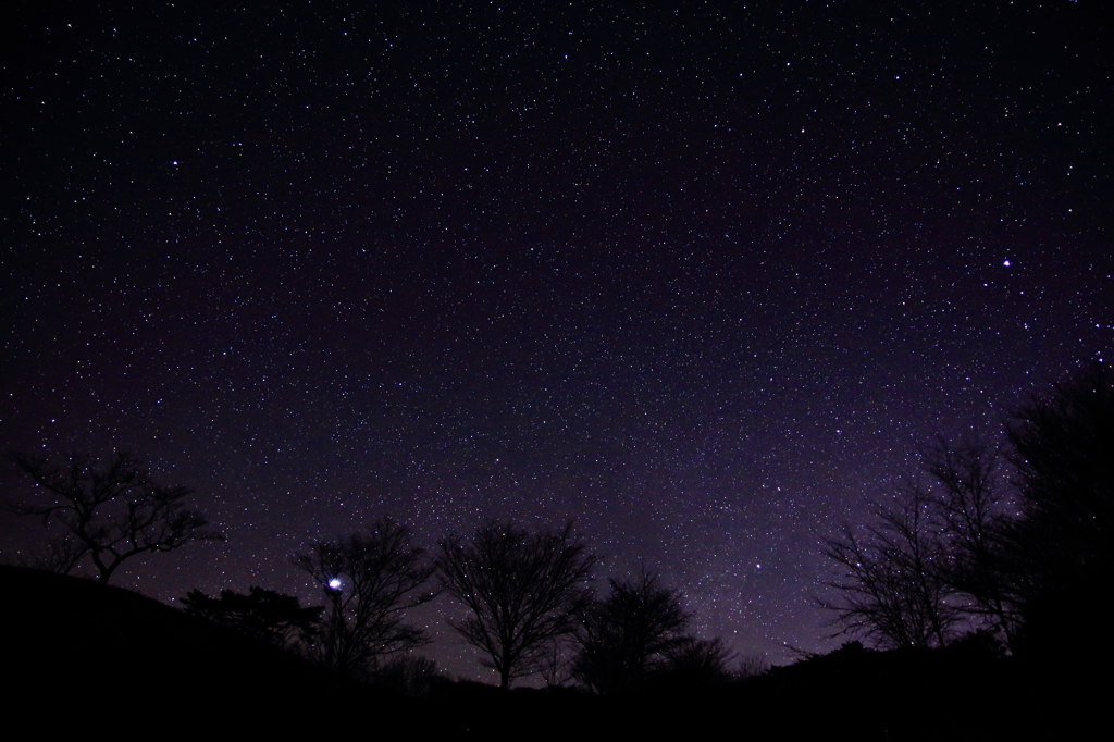 満天の星空