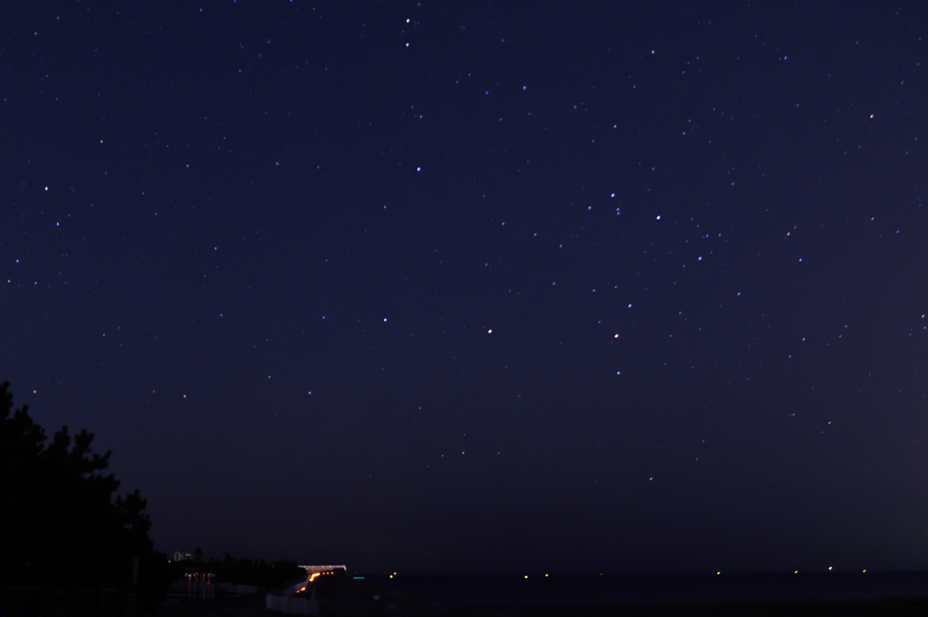 東の夜空