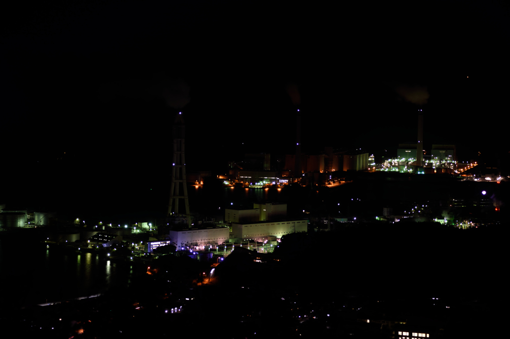 津峯スカイラインからの夜景　2