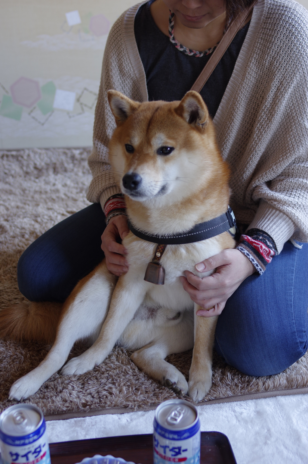 こ〜のぉ…、甘えんぼさん