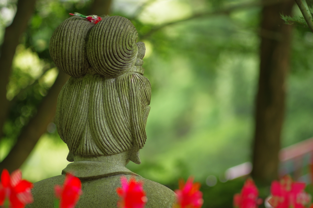 母の視線の先に