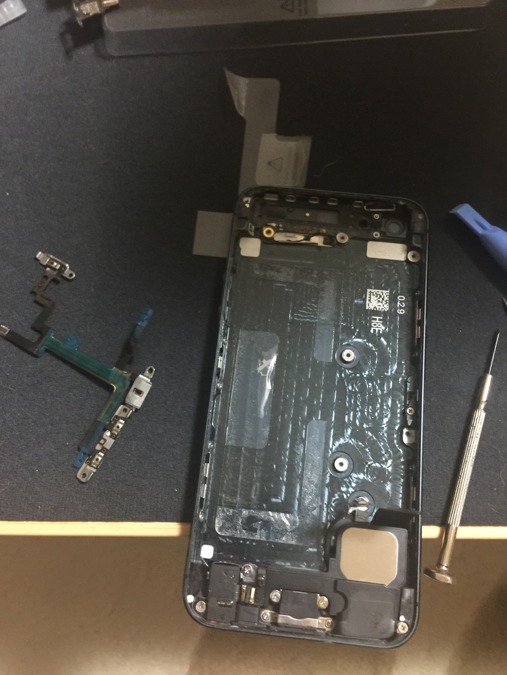 息子のiPhone