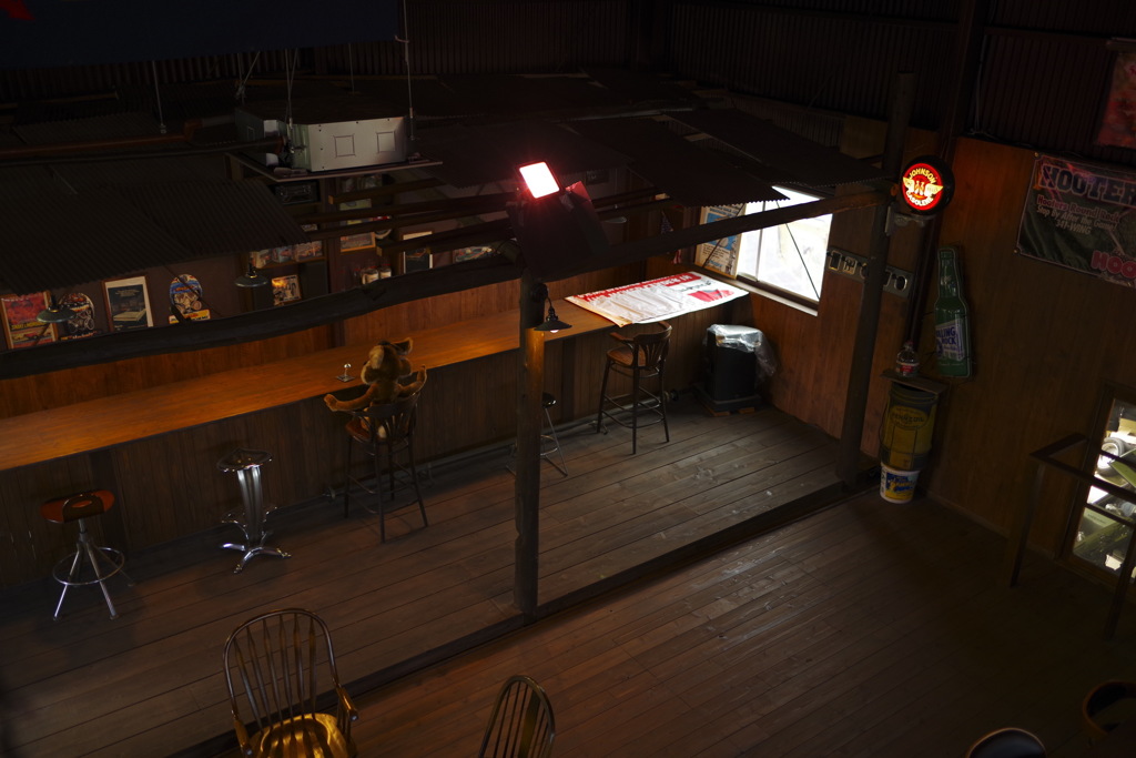 コヨーテの居るカウンター